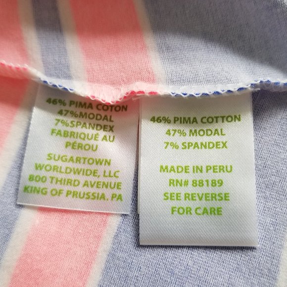 Lilly Pulitzer "Audelia" Top SZ Large - Picture 7 of 9